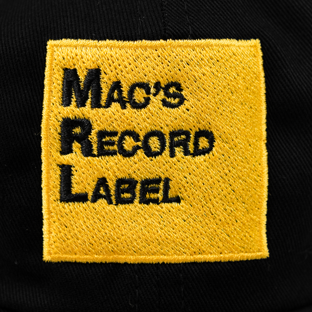 MRL Small Logo Black Dad Hat Logo